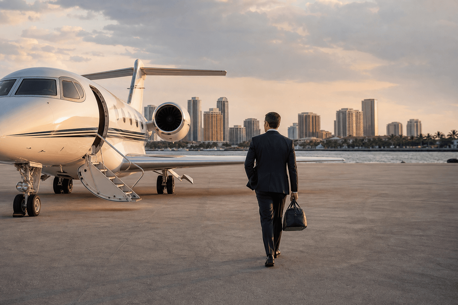 West Palm Beach (KDJT): 3,258 Cross-Region Empty Leg Departures and Where They Fly