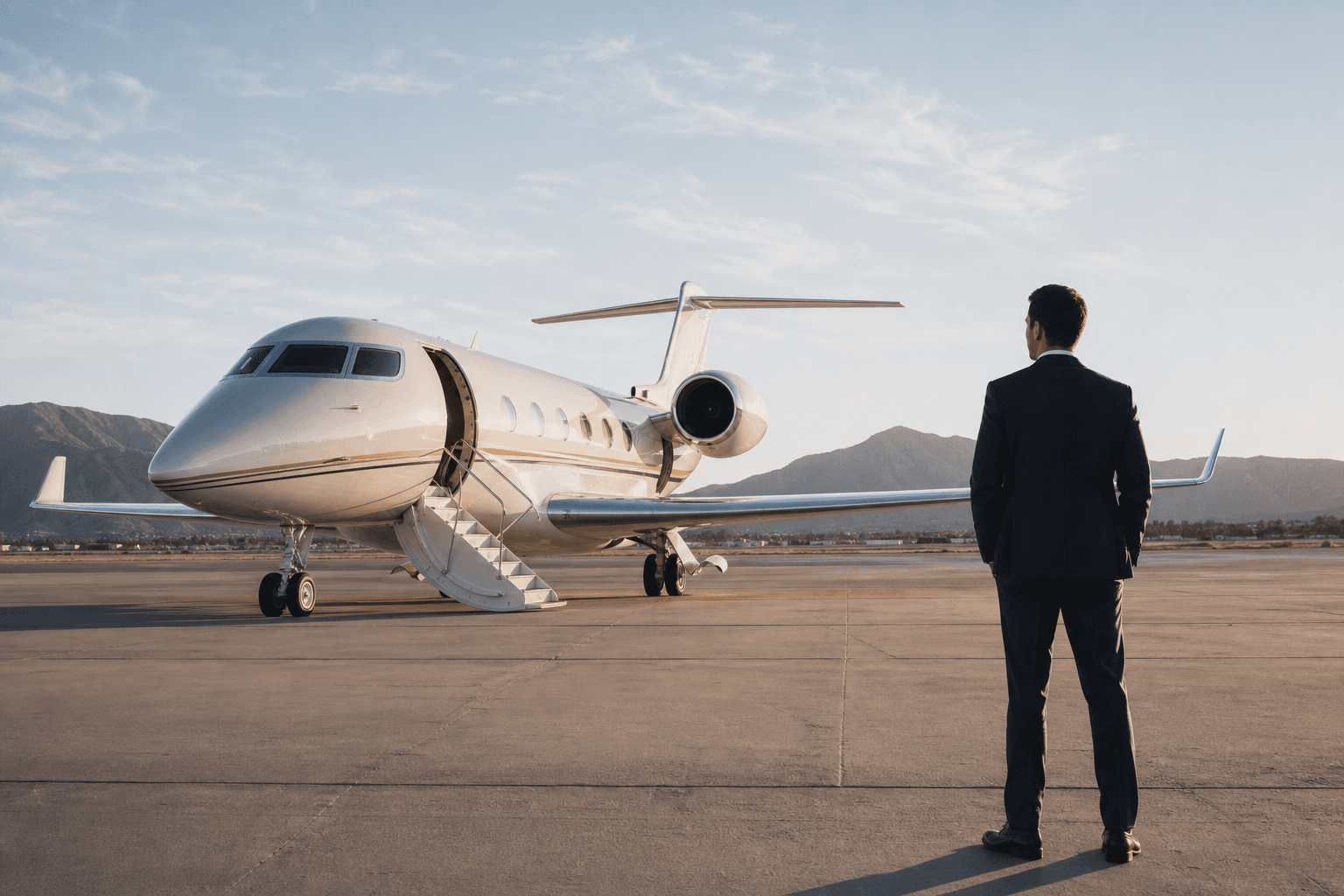 Las Vegas to Orange County Empty Leg Flights: 865 Private Jet Repositioning Legs Over the Past Year