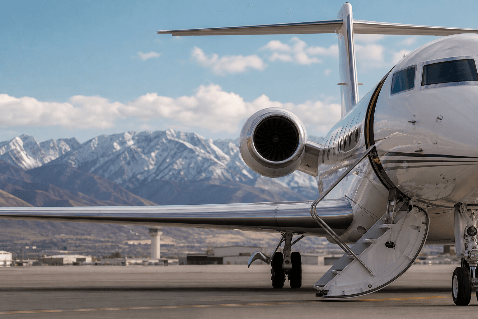 Las Vegas to Salt Lake City Empty Leg Flights: 579 Private Jet Repositioning Legs Over the Past Year