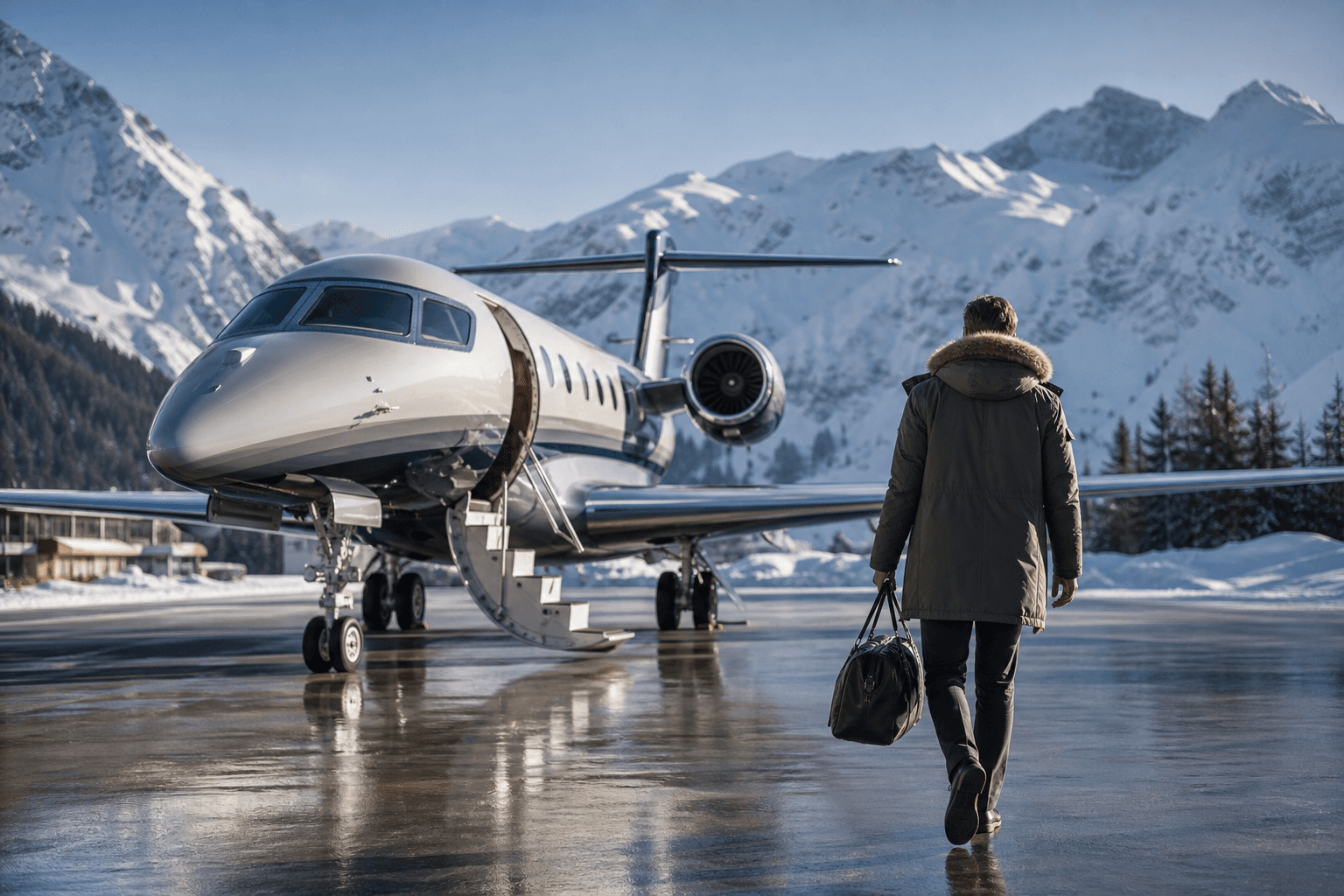London to the Alps by Private Jet: 912 Legs, One Ski Season